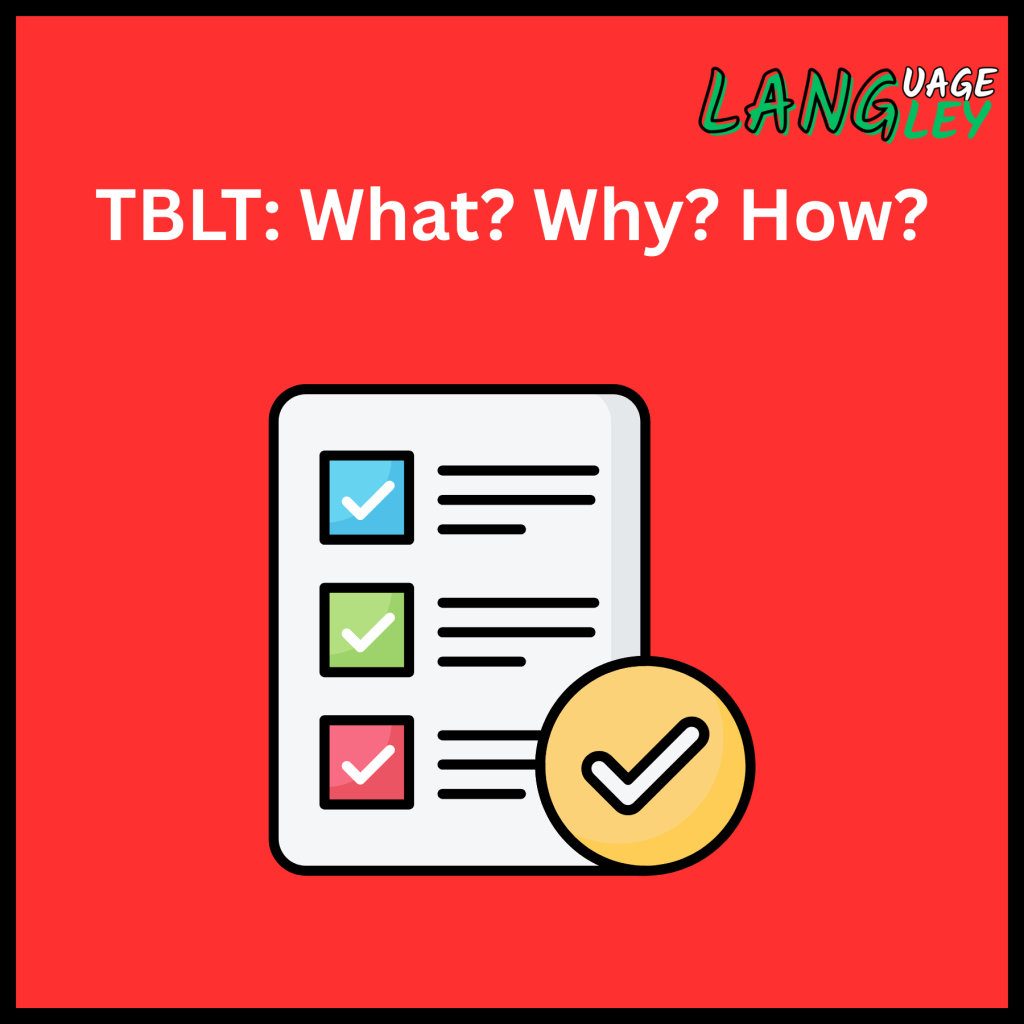 TASKS: What? Why?&nbsp;How?